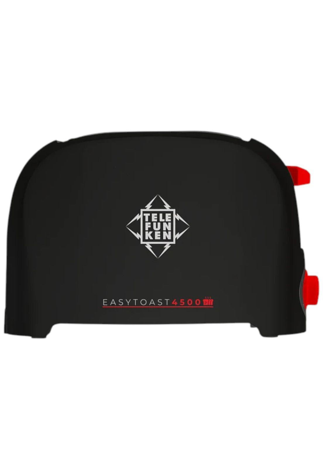 Tostador de Pan Eléctrico 900W Easy Toast 4500 Black (3en1)-5
