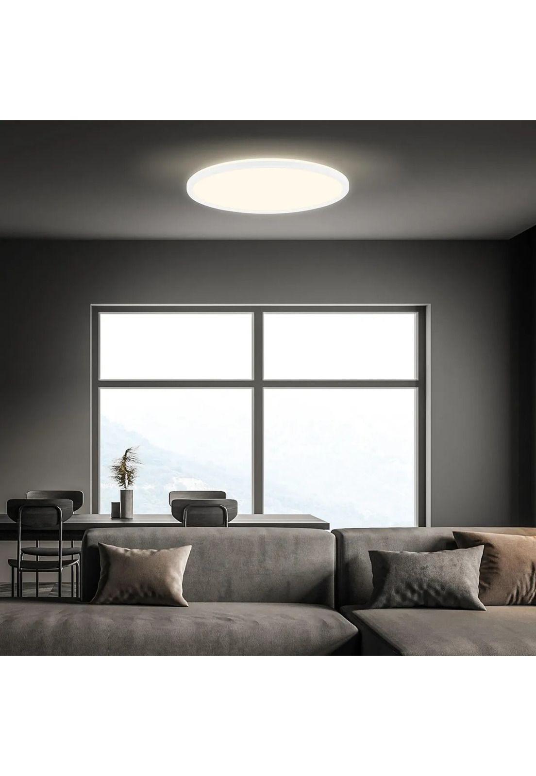 Plafón LED Sobrepuesto 30W/30CM/2400LM/6500°K Blanco Elegant-5