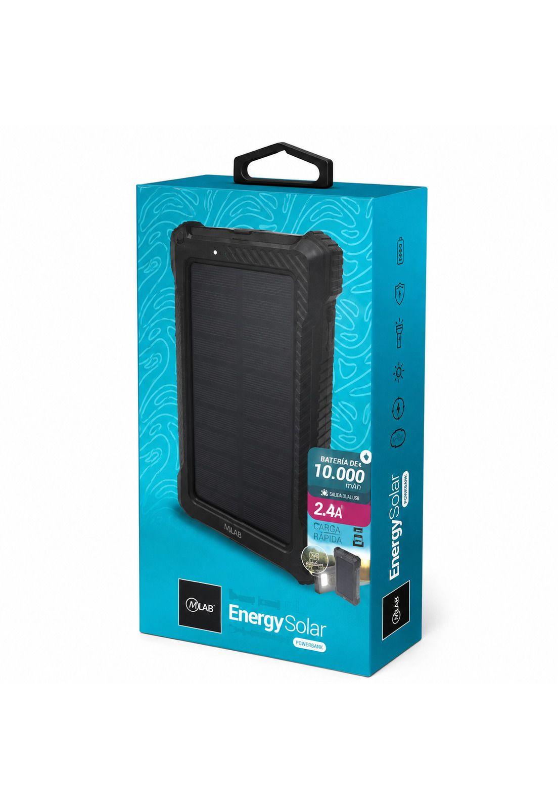 Powerbank Solar Outdoor Multipuertos 10000maH Carga Rápida-7