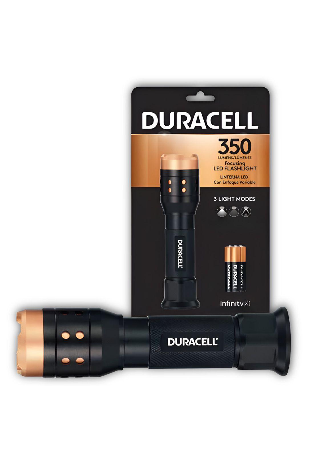 Linterna Duracell Focusing Infinity X1 de 350 Lumenes LED-0