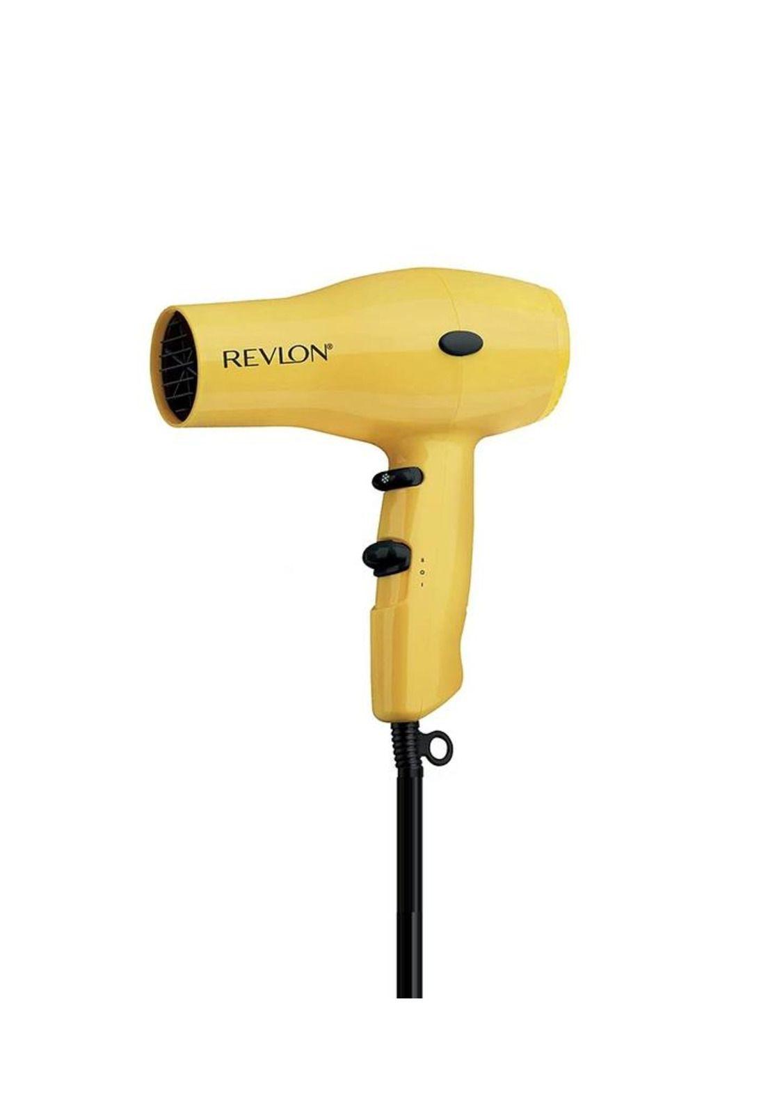 Secador de Cabello para Viajes Revlon Ionic DR5260 Amarillo-5