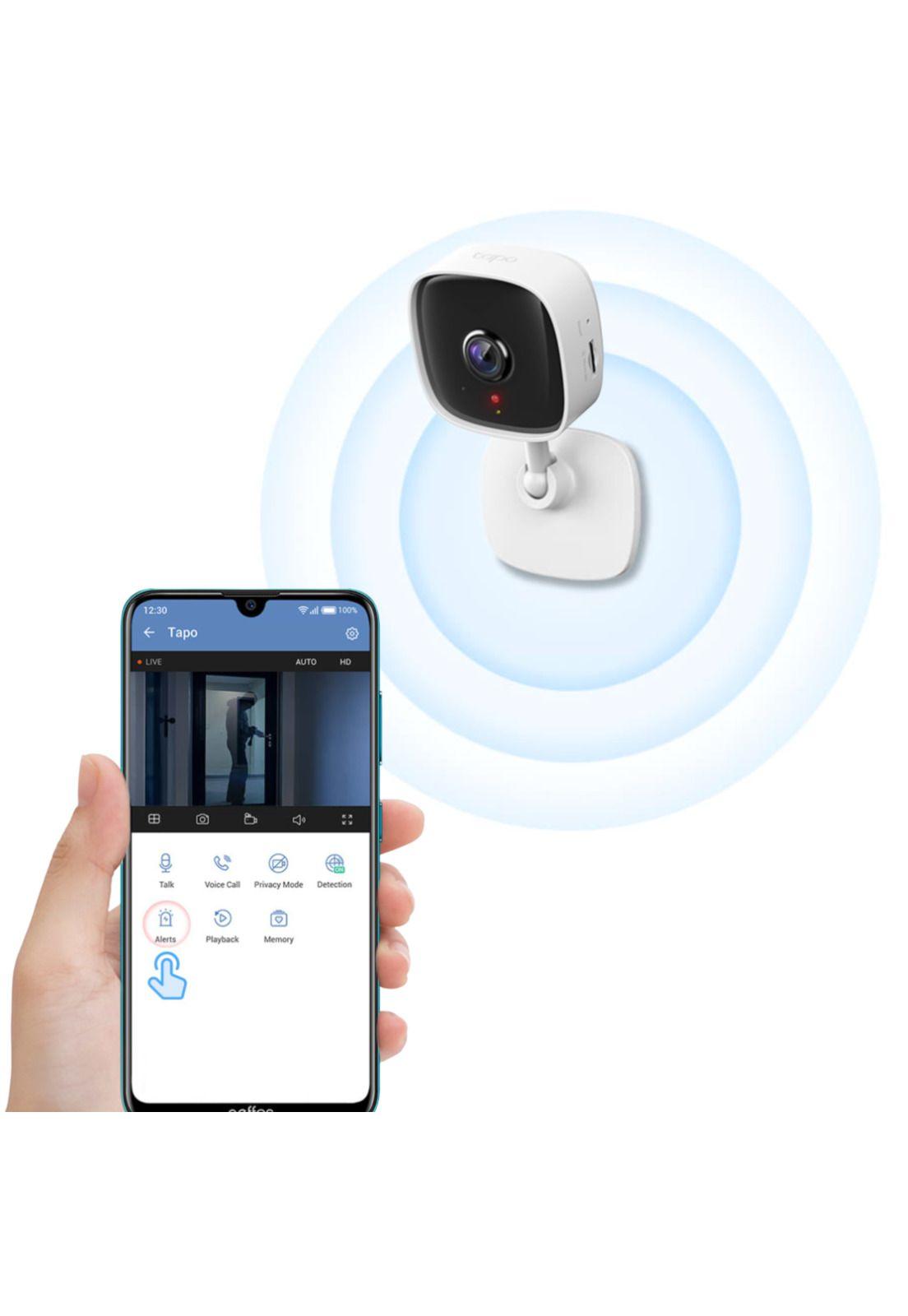 Cámara De Seguridad Wifi Tp-Link 1080P Full HD Tapo C100-2