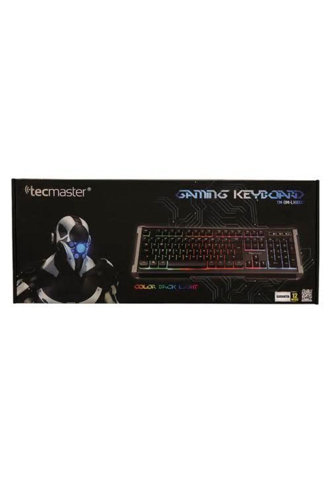 Teclado Gamer RGB Tecmaster para PC/ PS5/ PS4/ XBOX LK100D-6