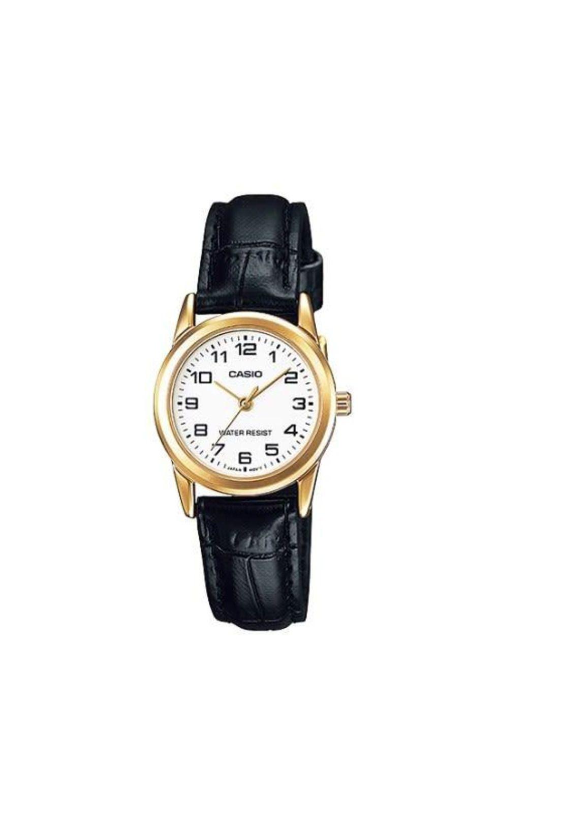 Reloj Casio de Mujer Cuero Negro Ltp-V001Gl-7Budf Classic-3