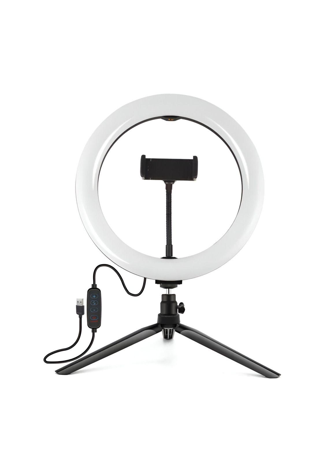 Aro de Luz Led Ajustable de 26cm con Tripode + Soporte-2