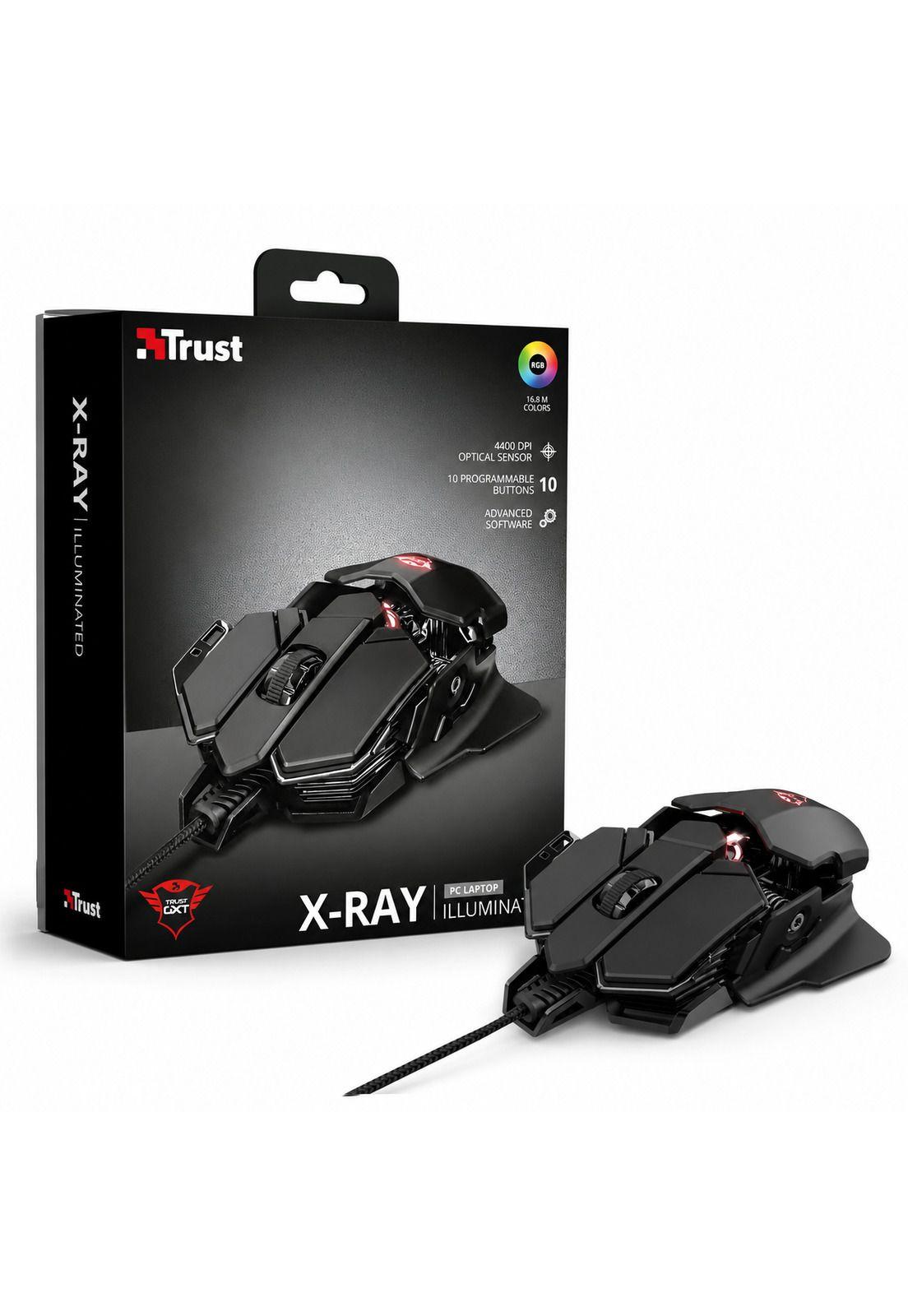 Mouse Gamer Trust Gxt 138 X-Ray Full RGB 10 Botones-6