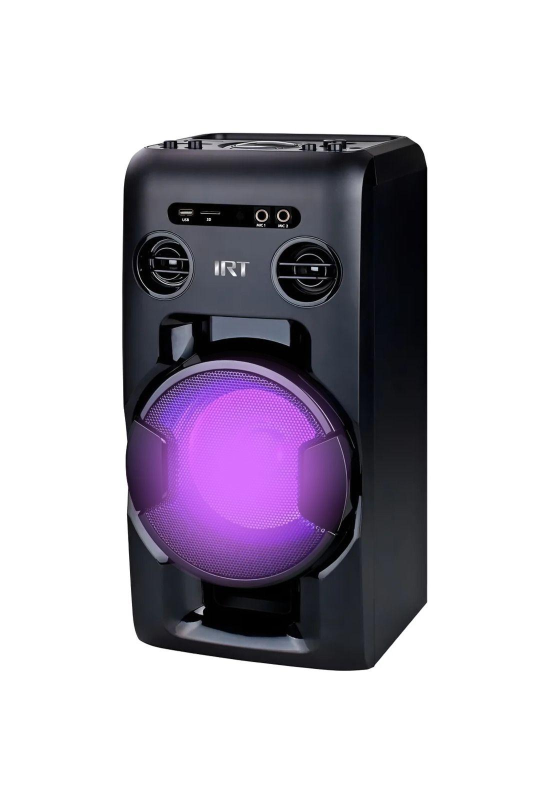 Parlante Portatil IRT Taurus Pro TWS Retro Iluminado 25W RMS-3