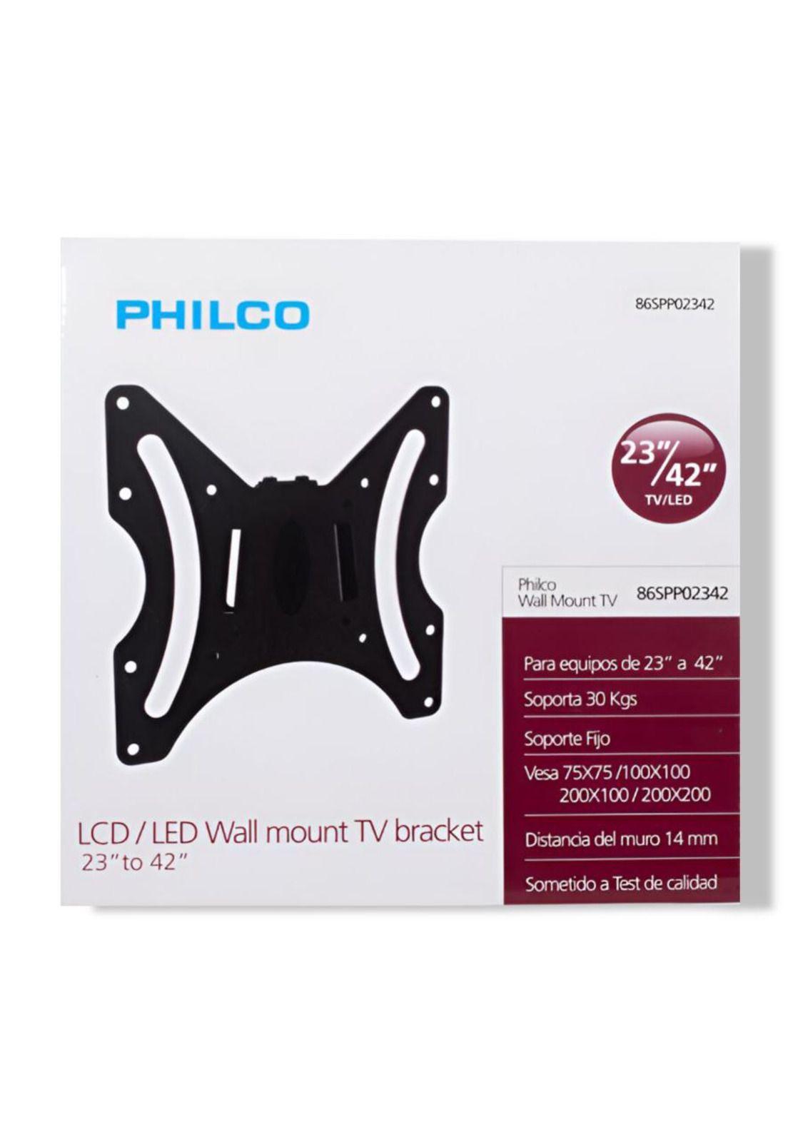 Soporte de Fijo de 23” a 42” Reforzado 30 KG Max 86SPP02342-6