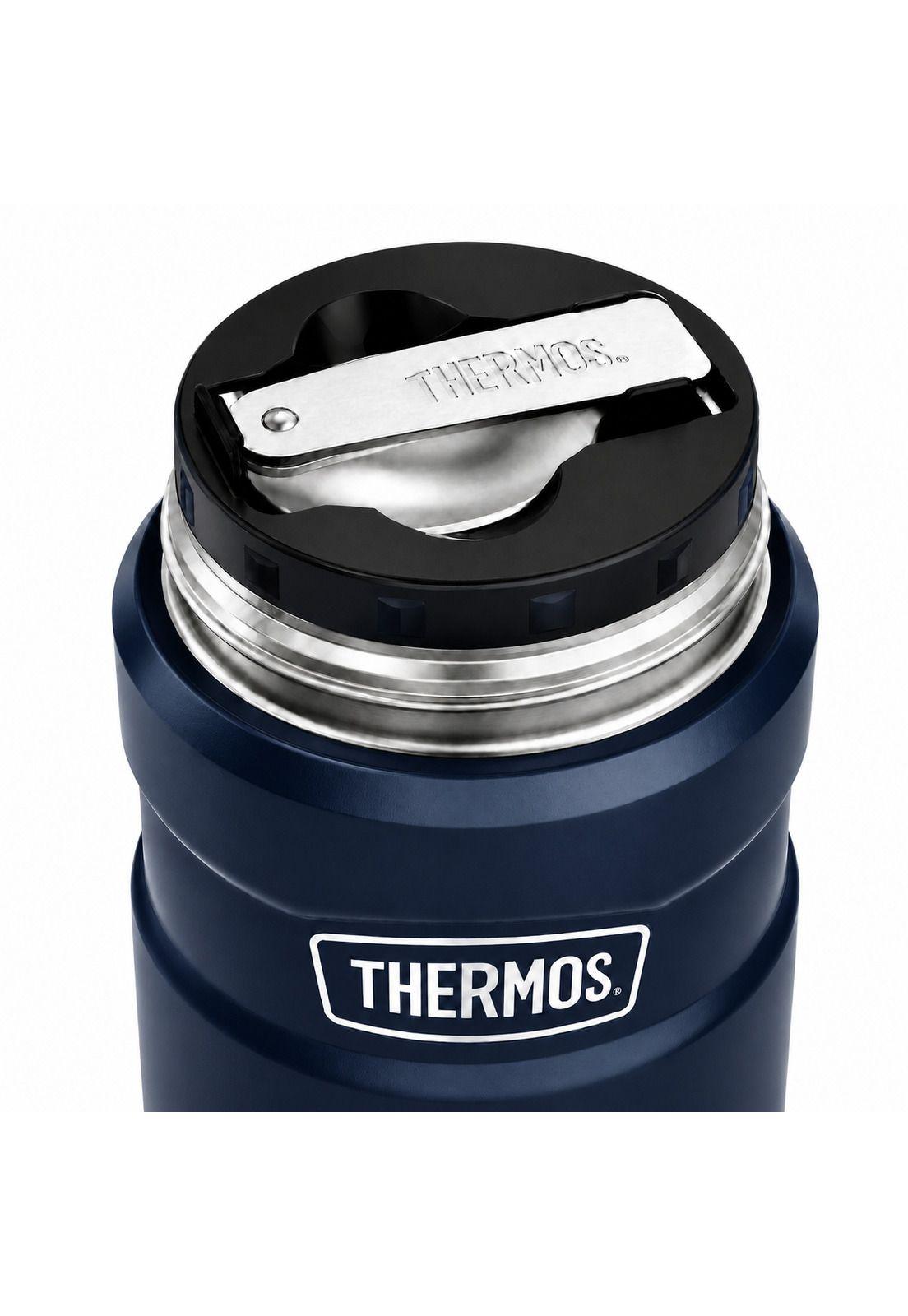 Termo de Comida Premium Inox Thermos King  470ML Navy-6