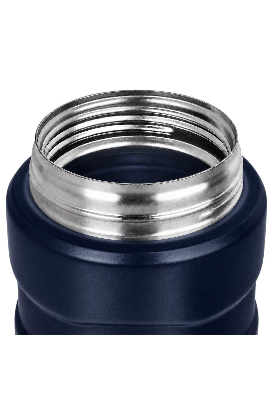 Termo de Comida Premium Inox Thermos King  470ML Navy-3