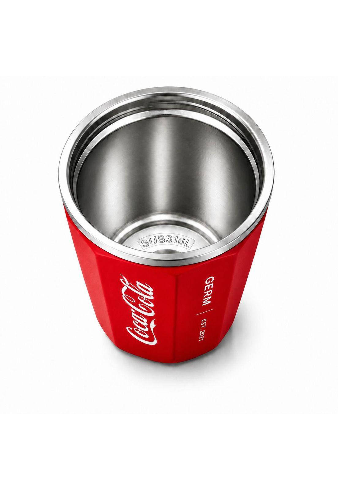Vaso Termico MUG Germ Coca-Cola Acero Inoxidable 390ML Red-2