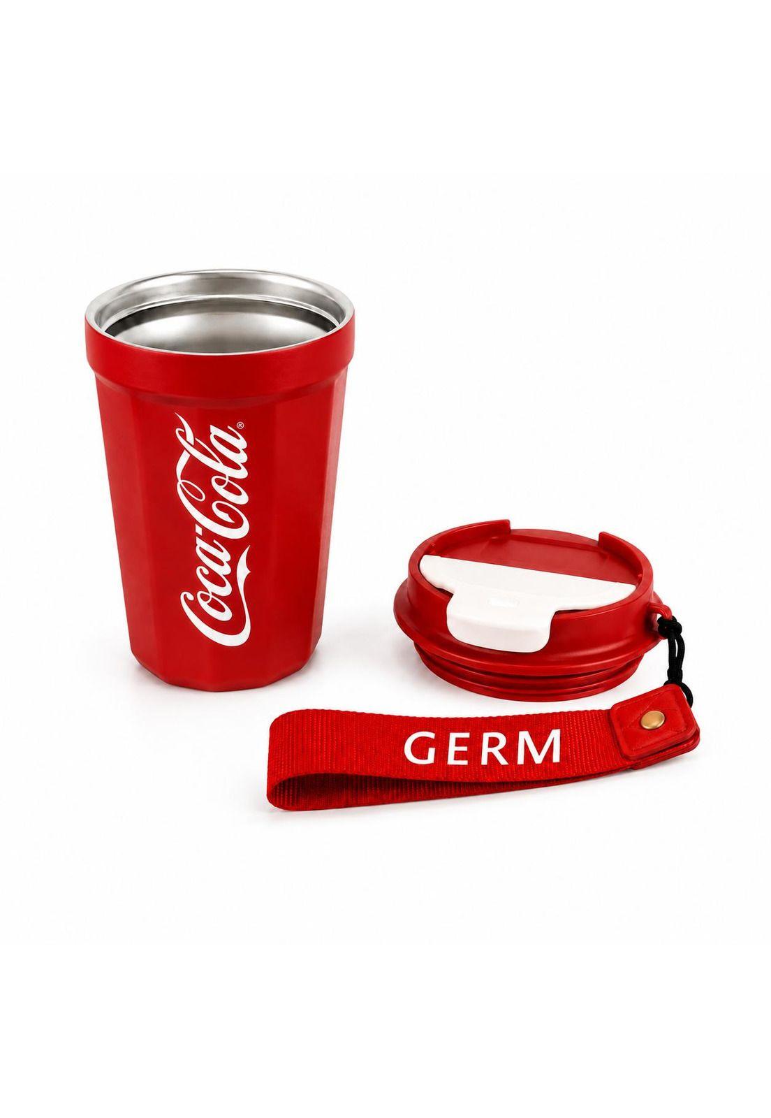 Vaso Termico MUG Germ Coca-Cola Acero Inoxidable 390ML Red-3