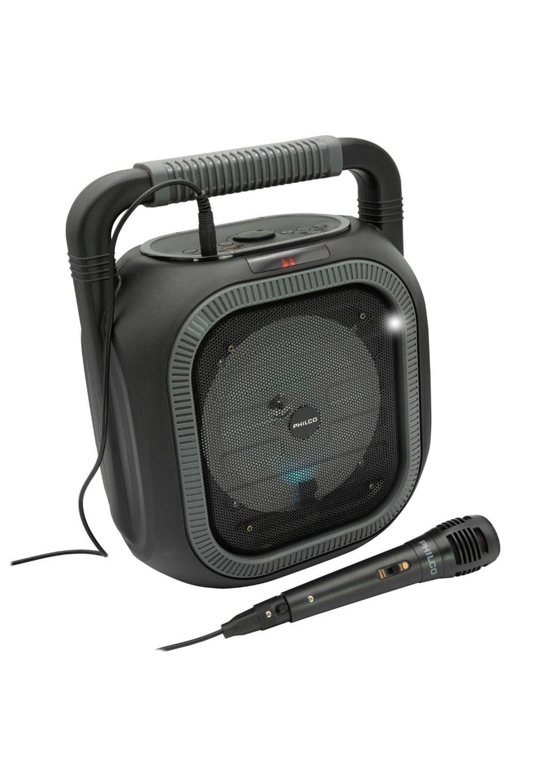 Parlante Karaoke RGB Bluetooth + Microfono + Radio FM 765GR-5