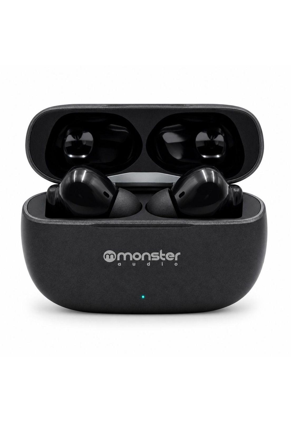 Audífonos In Ear Monster Audio Bluetooth TWS Black ANC + ENC-1
