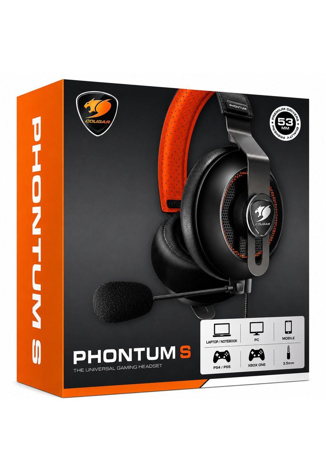 Audifono Gamer Cougar Phontum S Multiplataformas-7