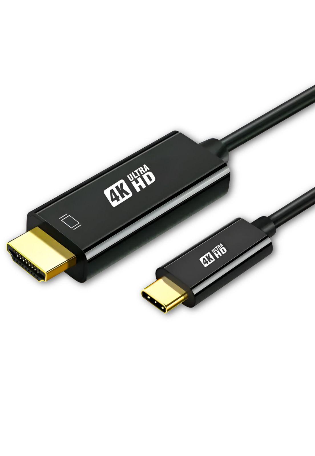Cable HDMI Type-C 4K UHD 1.8M Tecmaster TM-100539 High Speed-2