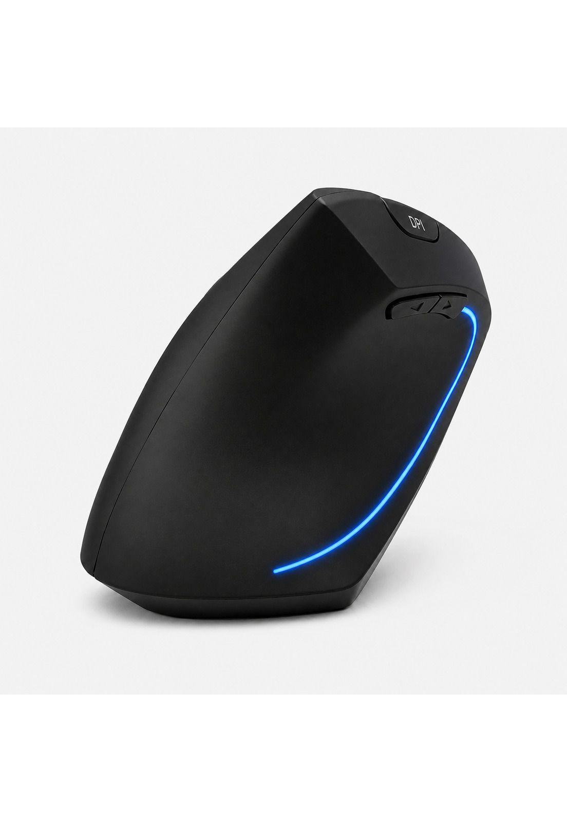 Mouse Ergonómico Vertical Inalámbrico para Zurdos Iluminado-3