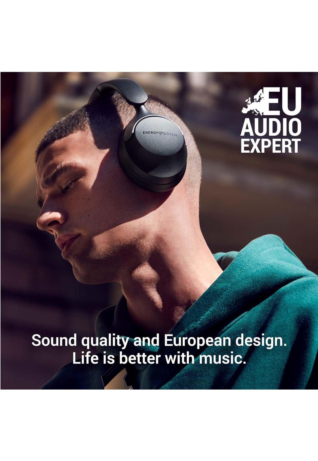 Audifonos Energy Sistem Nomadic ANC Black + 70Hrs Autonomía-7