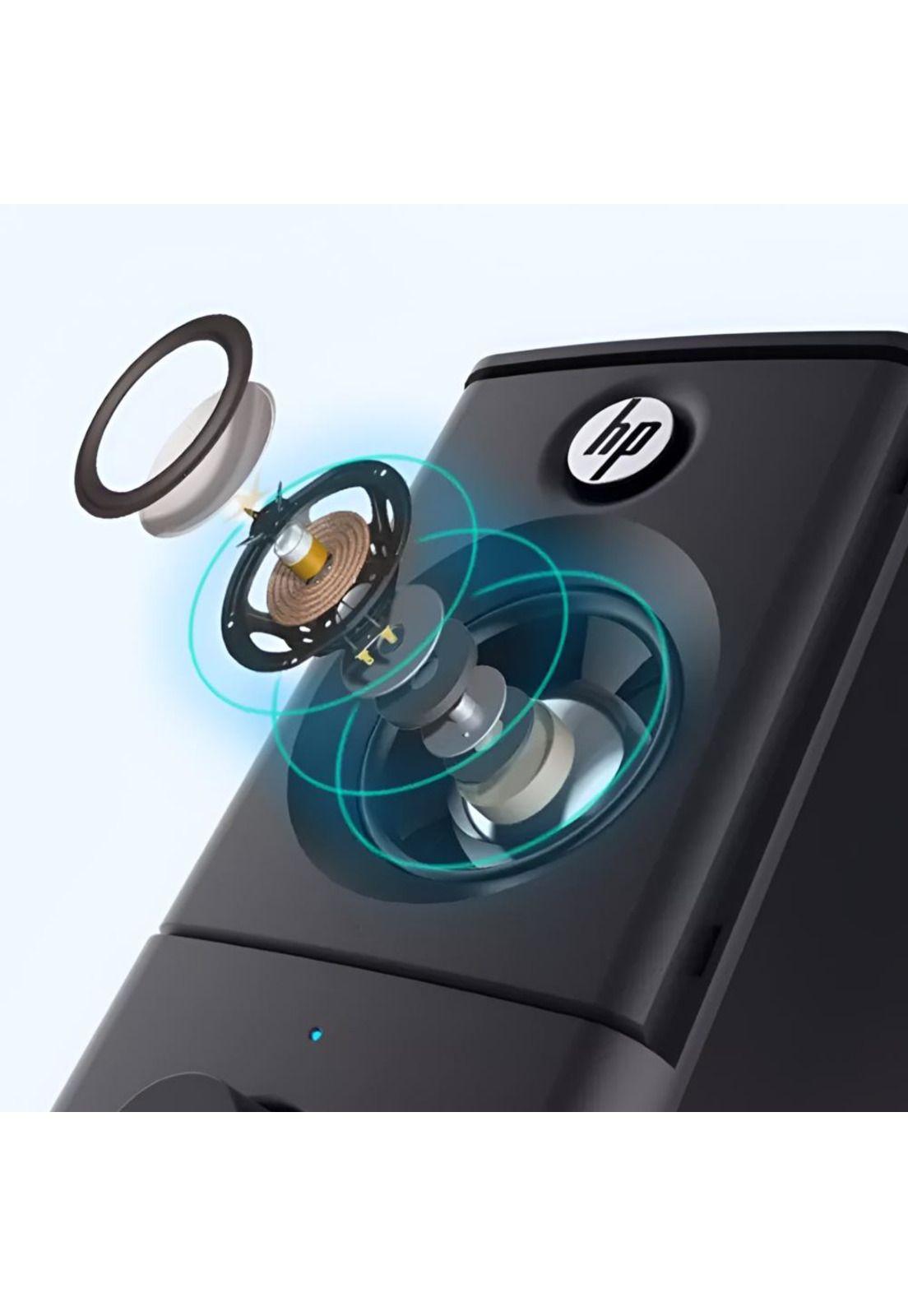 Parlantes De Escritorio USB HP 12W Multimedia DHS-2101Black-1