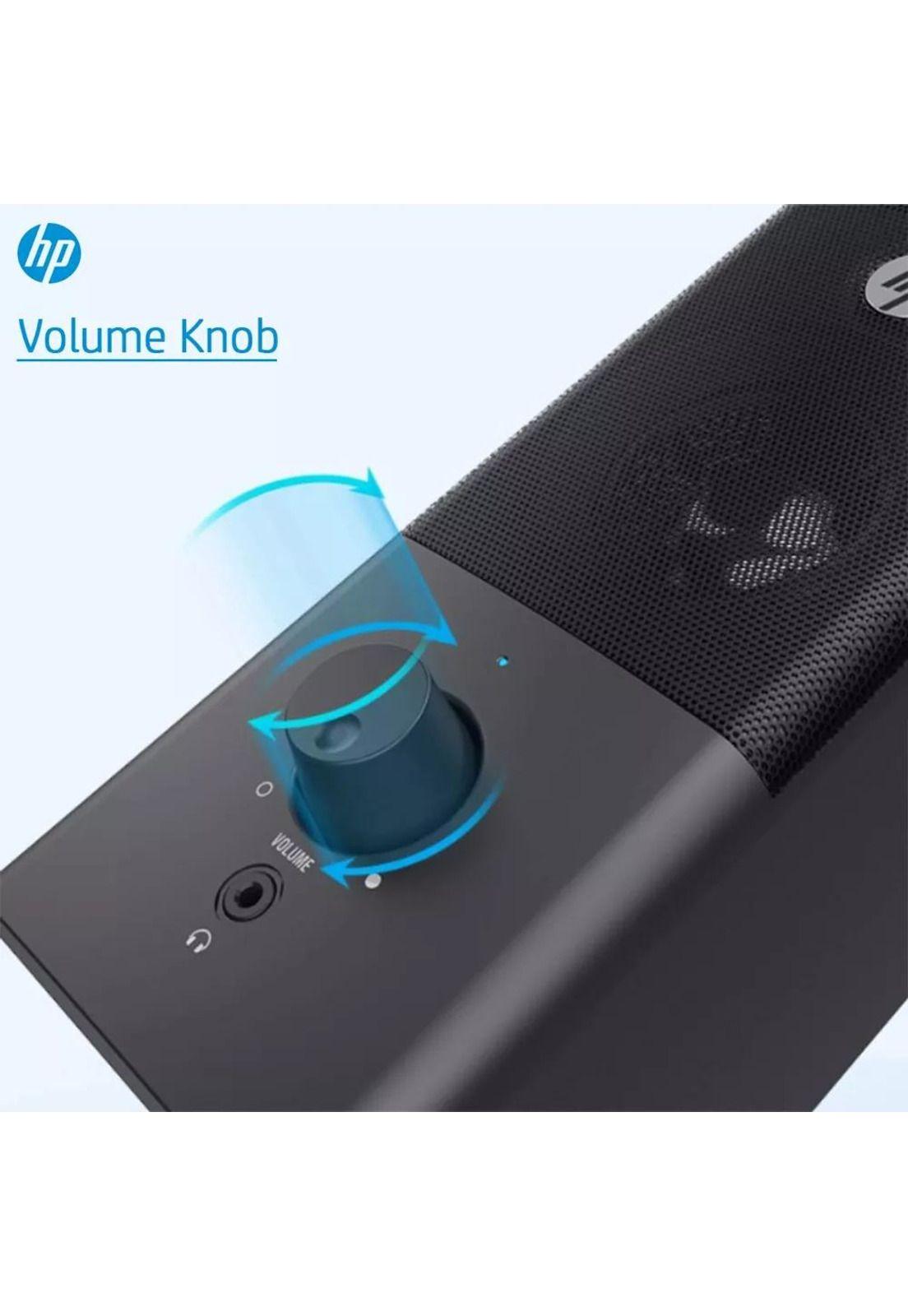 Parlantes De Escritorio USB HP 12W Multimedia DHS-2101Black-4