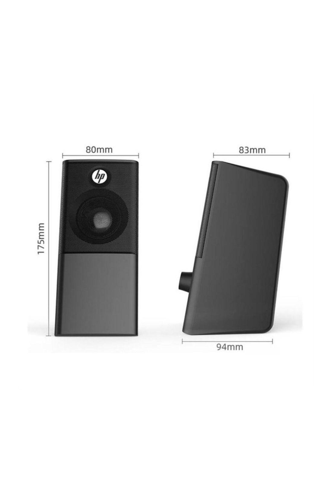 Parlantes De Escritorio USB HP 12W Multimedia DHS-2101Black-8