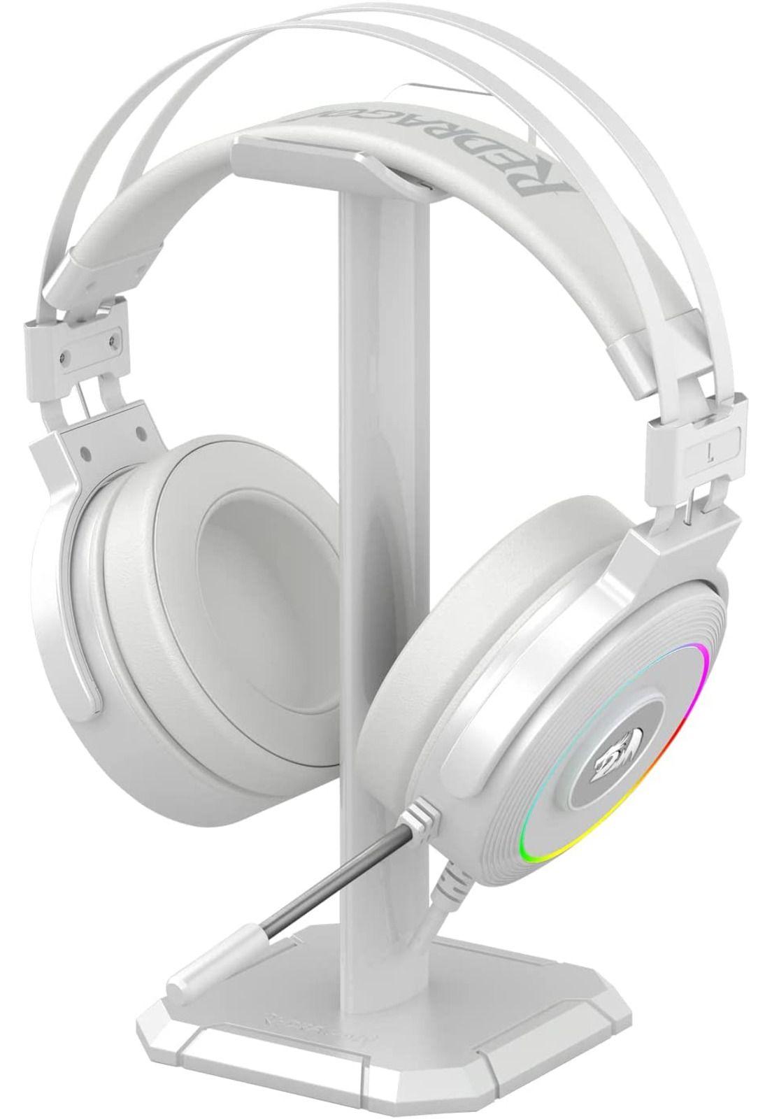 Audifonos USB Redragon Lamia White Audio 7.1 Con Soporte-9