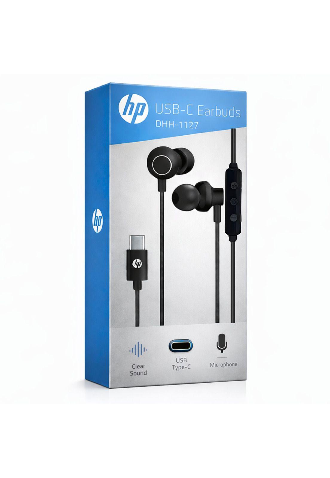 Audífonos HP USB-C con Manos Libre High Bass 1.2m DHH-1127-0