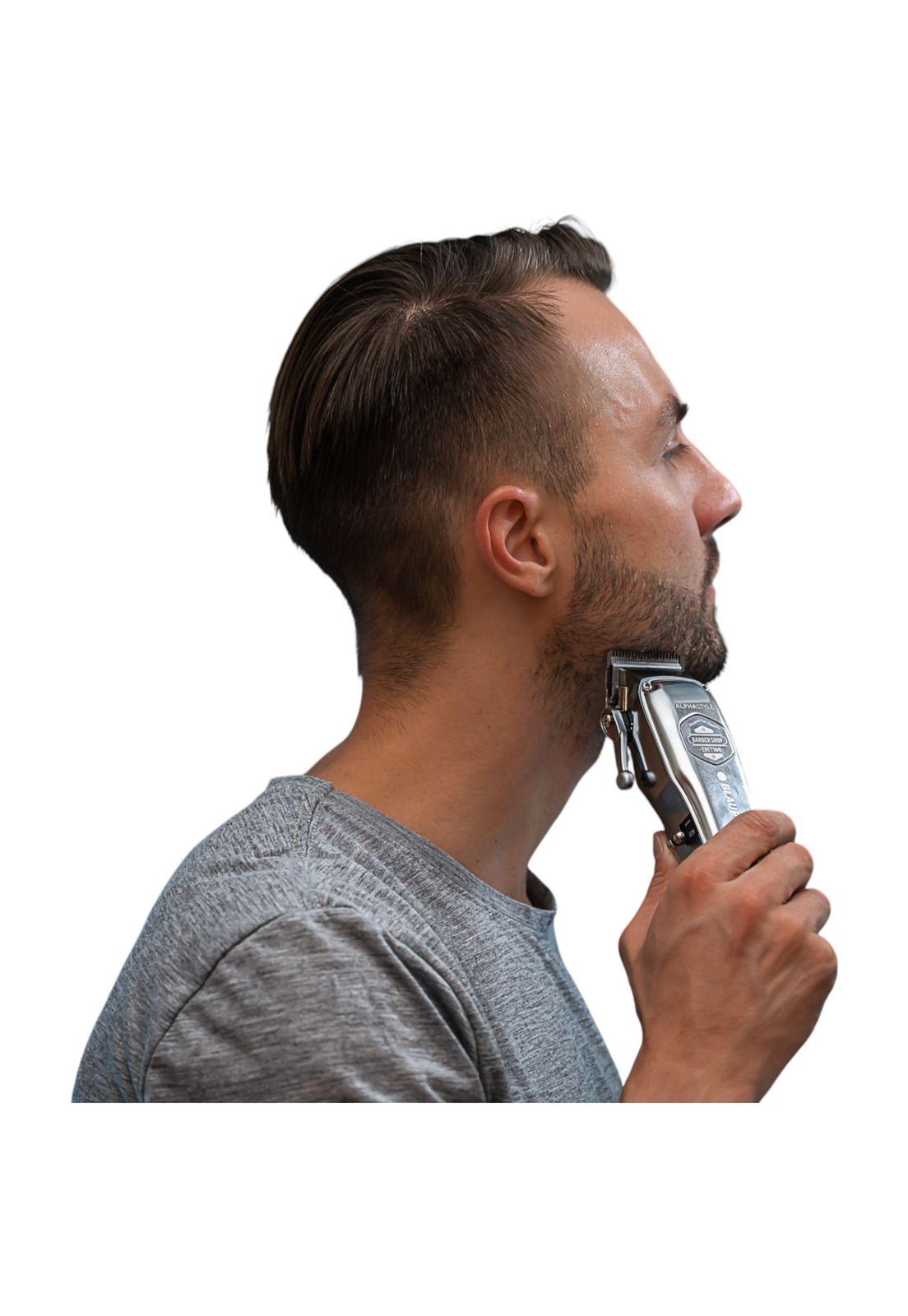 Cortadora de Cabello Inalámbrica Alpha Style Barber Shop ED-8