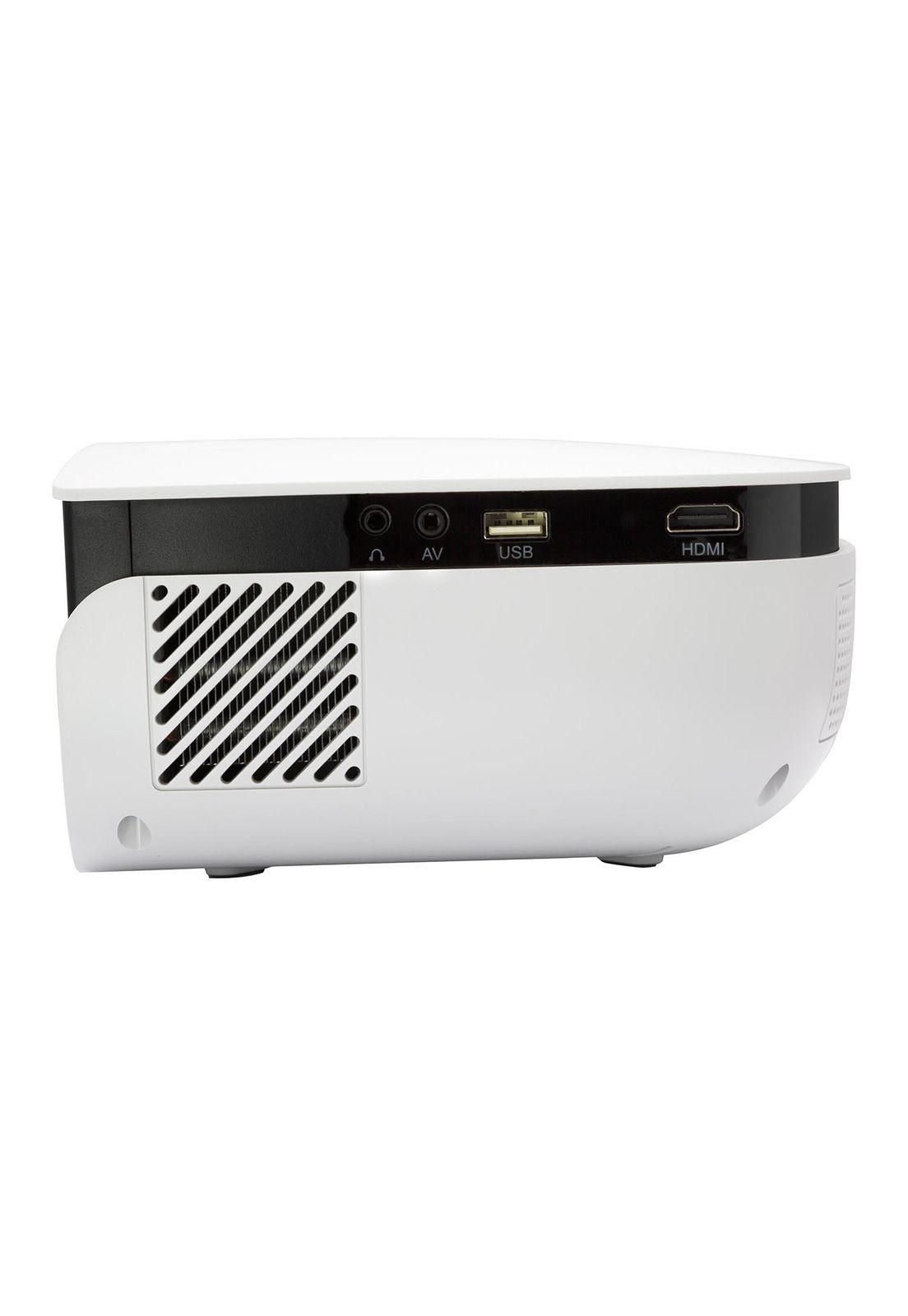 Proyector HD 1280*720p 2000 Lumenes LED con HDMI / USB / AV-6