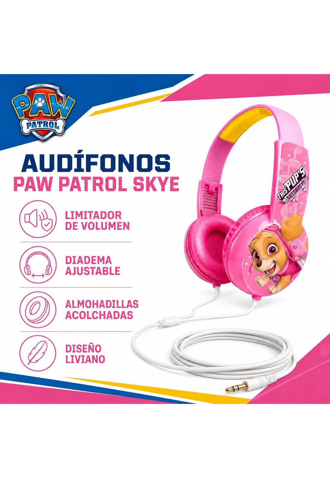 Audífonos Nikelodeon Paw Patrol SKY HP203371-SKY (Niños)-5