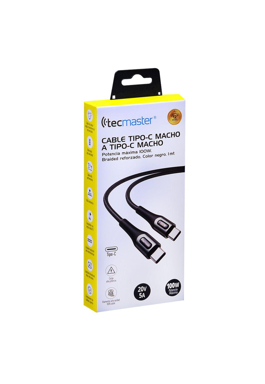 Cable De Datos Type-C 100W Carga Ultra Rápida 20V/5A 200547-5