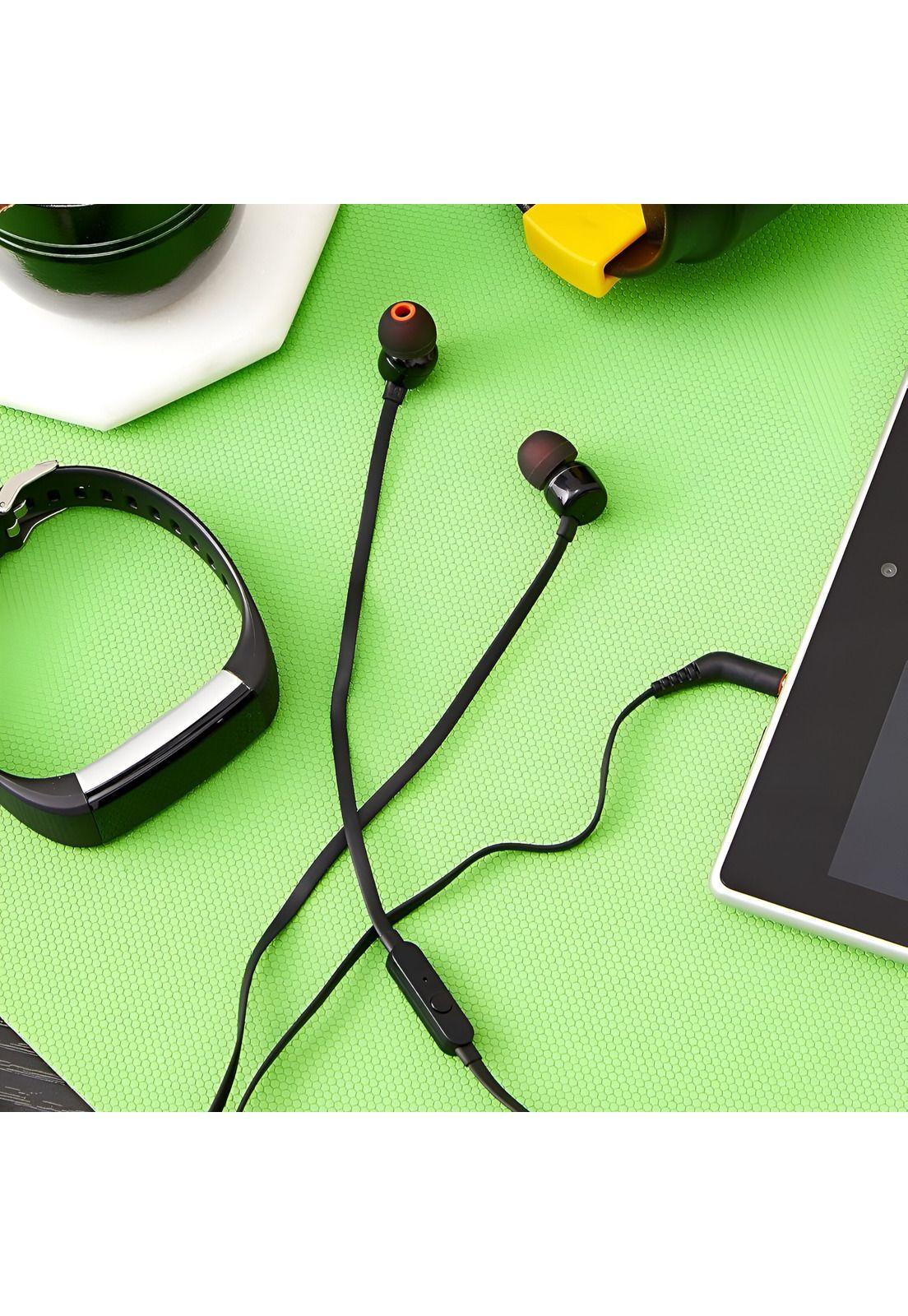 Audífonos JBL T110 Negro con Manos Libre Tecnología Hi Bass-6