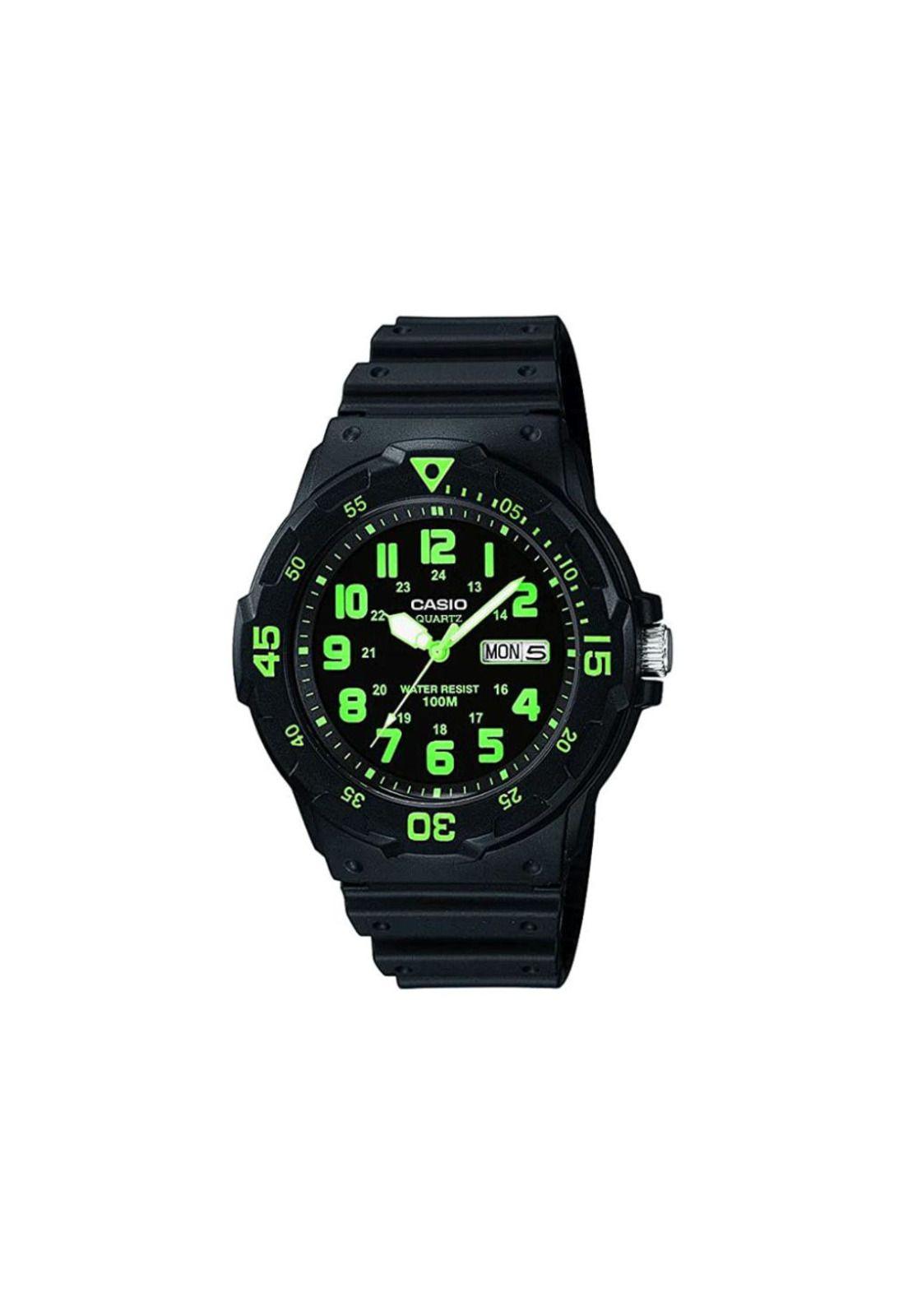 Reloj Casio de Hombre Negro Mrw-200H-3Bvdf Black Fluor-5