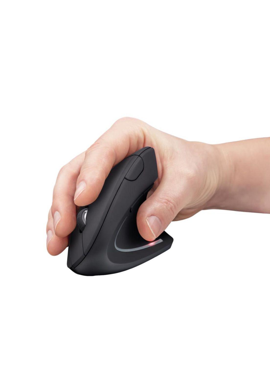 Mouse Vertical Inalámbrico Trust Verto Pro Ergonómico 2.4Ghz-2