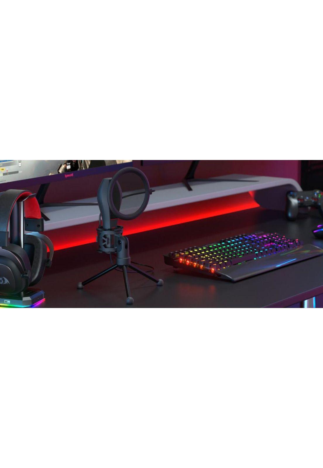 Microfono Gamer Redragon M200 Quasar Usb Condensador Estudio-6