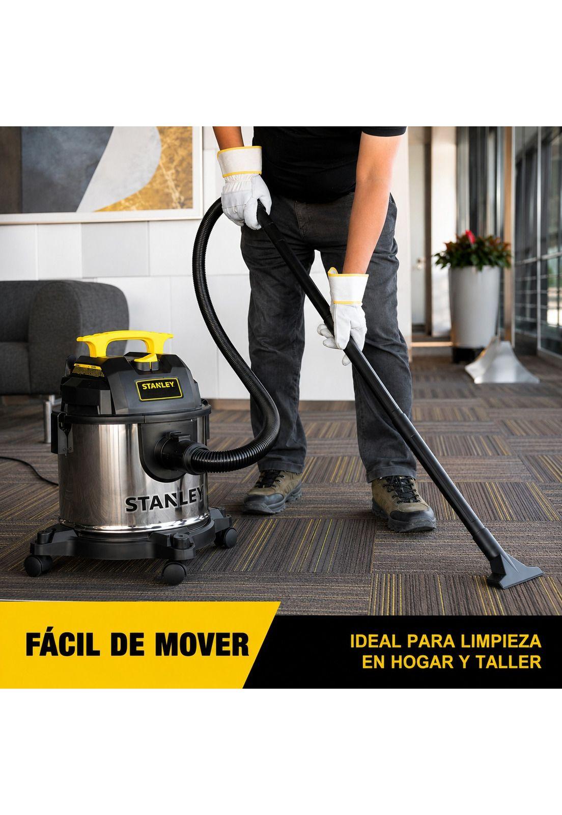 Aspiradora y Sopladora Inox 15LT Aspira en Seco y Húmedo-8