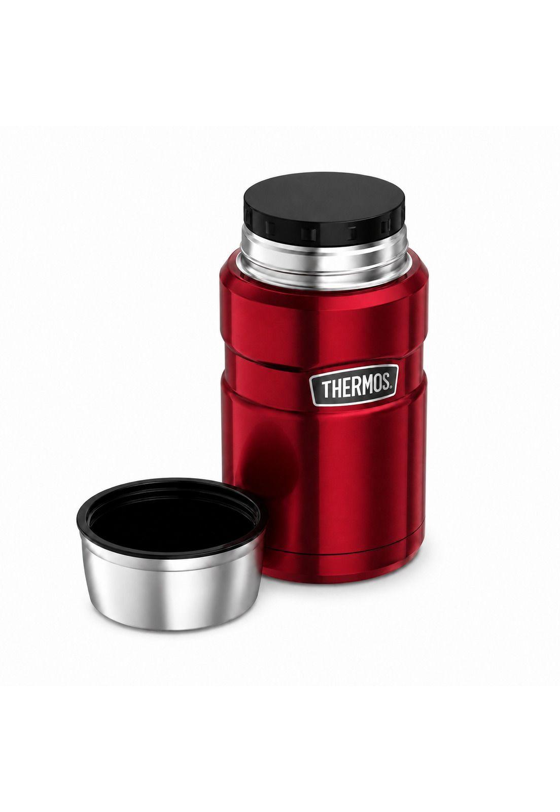 Termo de Comida Premium Inox Thermos King  470ML Rojo-2