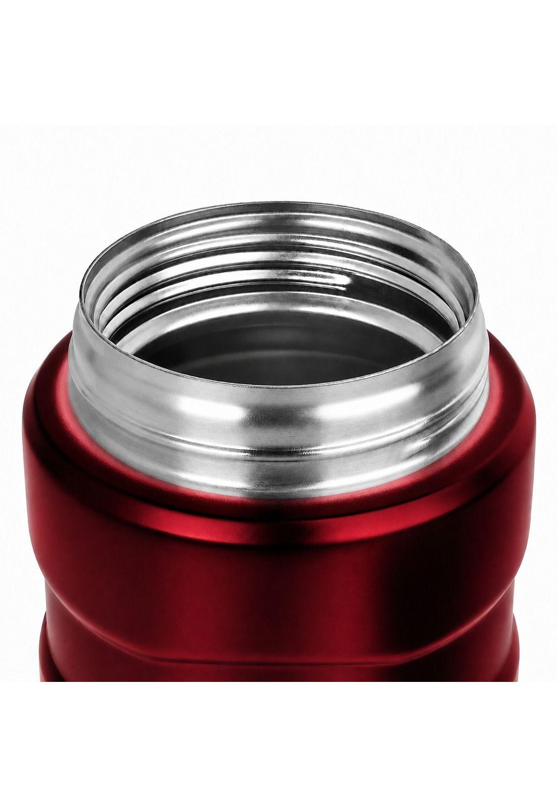 Termo de Comida Premium Inox Thermos King  470ML Rojo-4