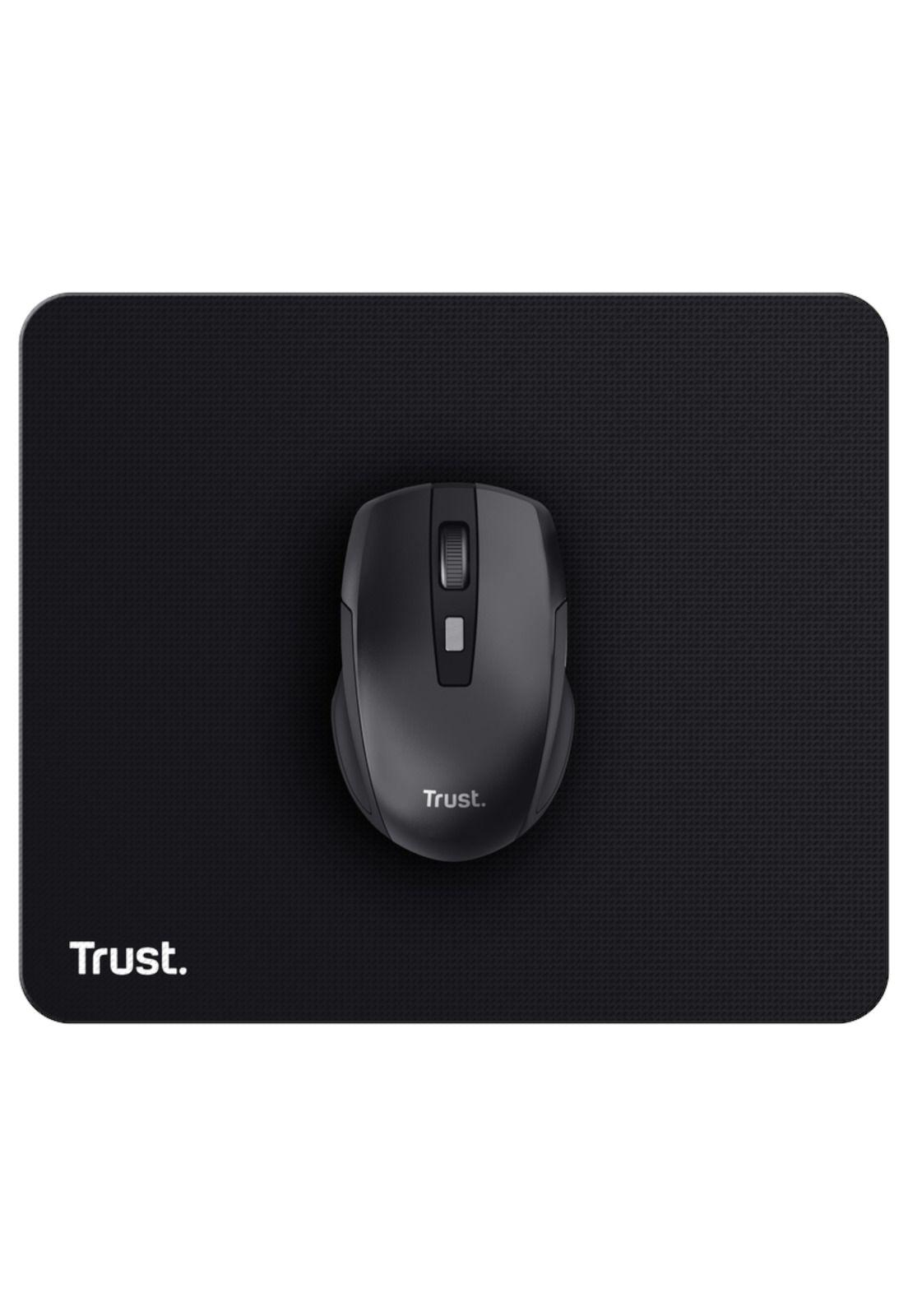 Mousepad Trust 250x210mm Superficie Optimizada Anti-Slip BLK-3