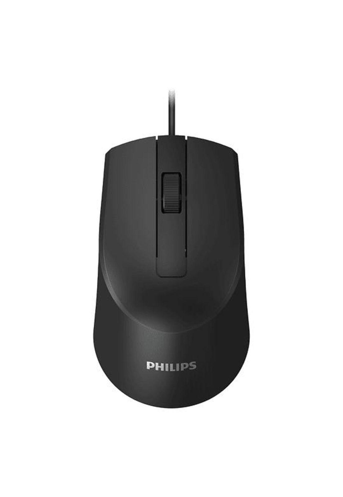 Mouse Óptico Philips M104 Alambrico-1