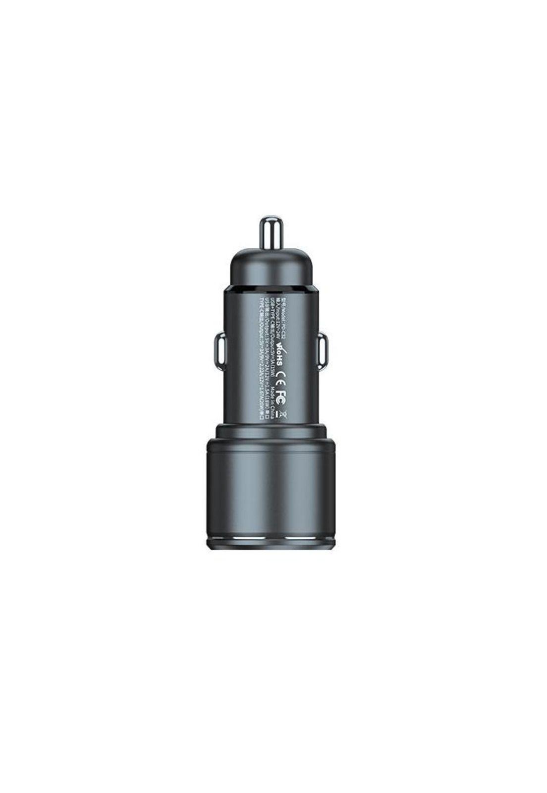 Cargador de Auto 12V 42W Max USB-C+ USB Power Delivery Q.C-7