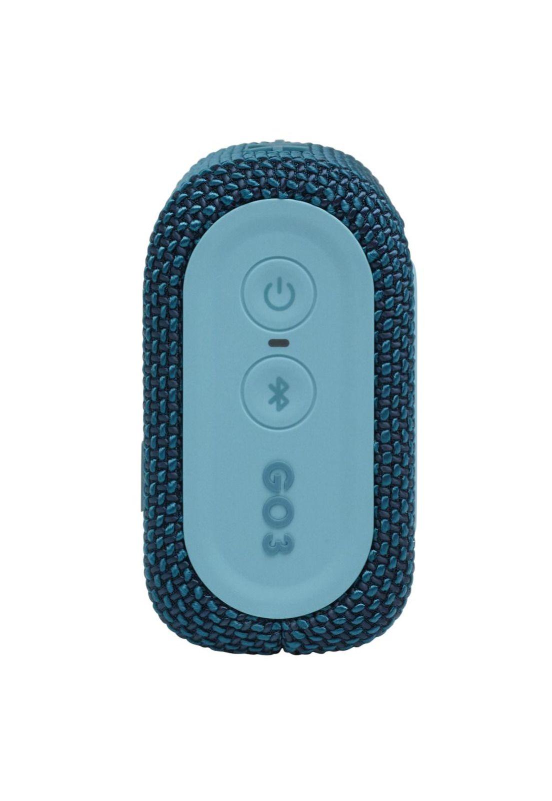 Parlante Portatil JBL Go 3 WaterProof Blue Edition-3