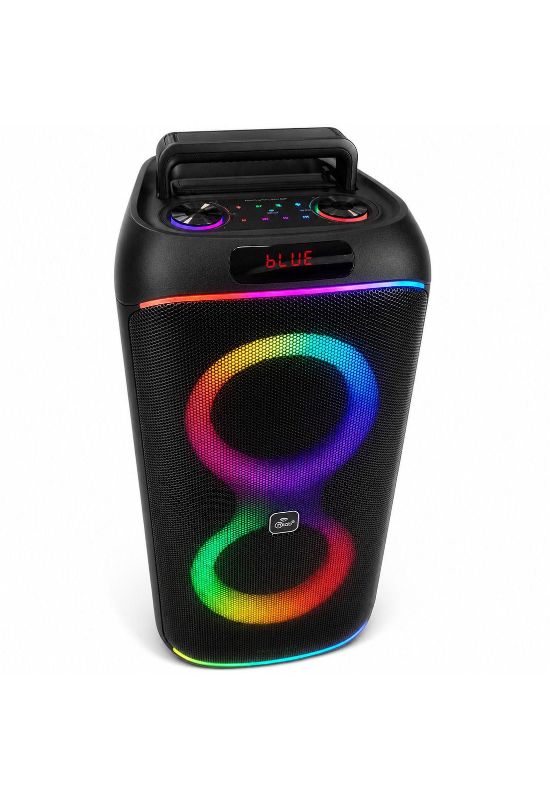 Parlante Karaoke 6" Flaming Party Bass Black MicWireless 45W-5