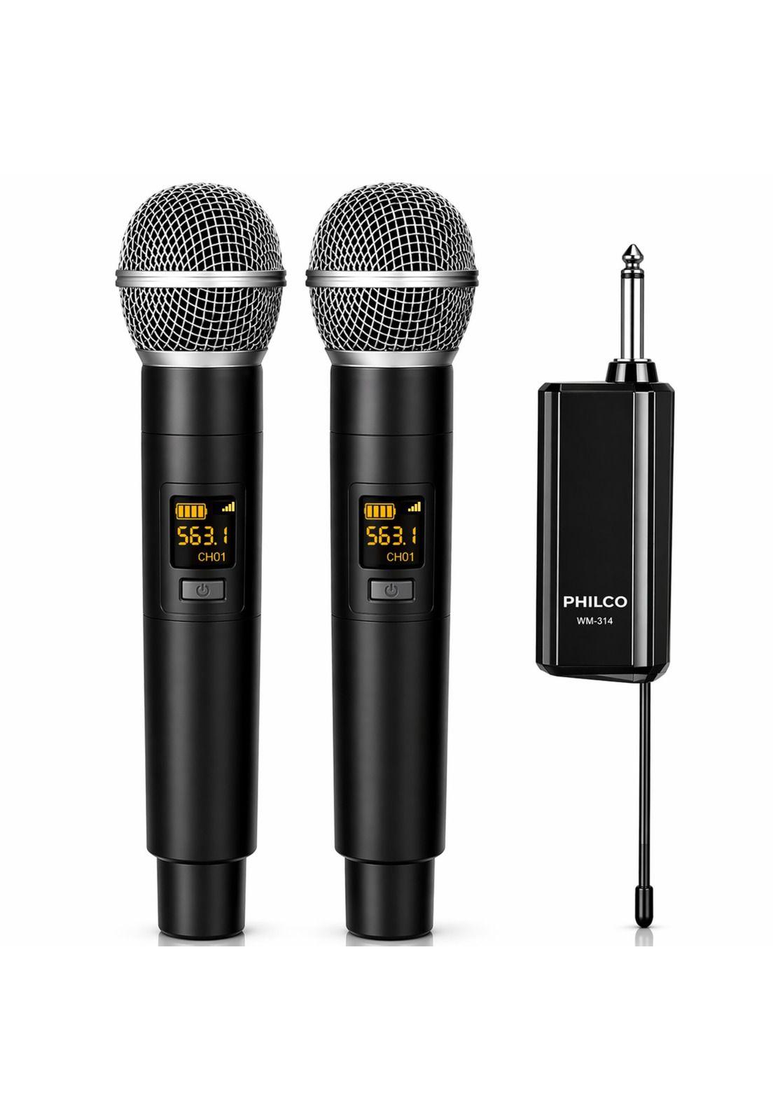 Pack de Micrófonos Inalámbricos UHF WM-314 HIFI Edition-0