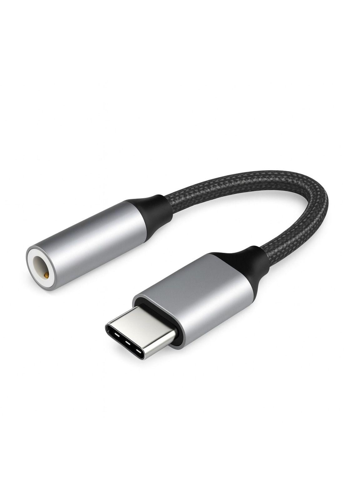 Adaptador USB-C para Audifonos Jack 3.5mm Premium Audio-1
