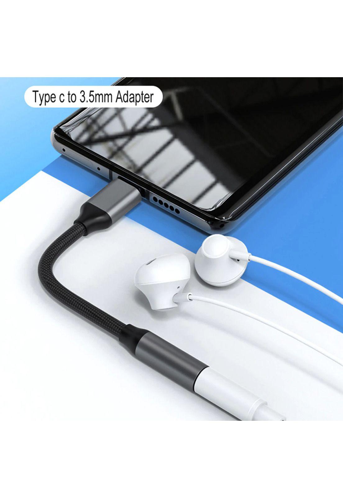 Adaptador USB-C para Audifonos Jack 3.5mm Premium Audio-5