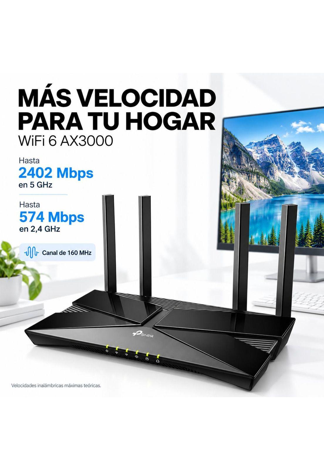 Router TP-Link WIFI 6.0 AX3000 Archer AX53 Dual Band Gigabit-3