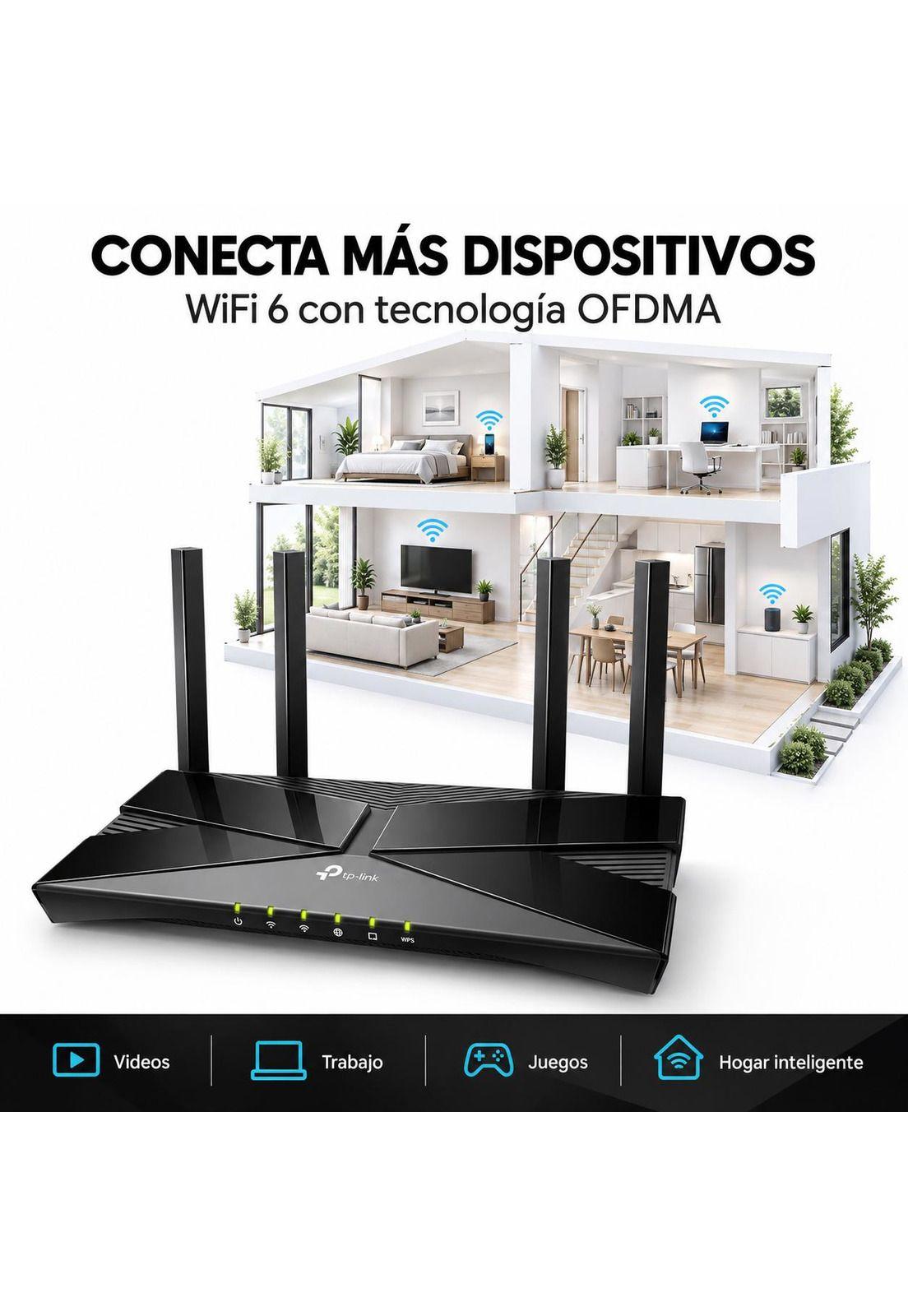 Router TP-Link WIFI 6.0 AX3000 Archer AX53 Dual Band Gigabit-6