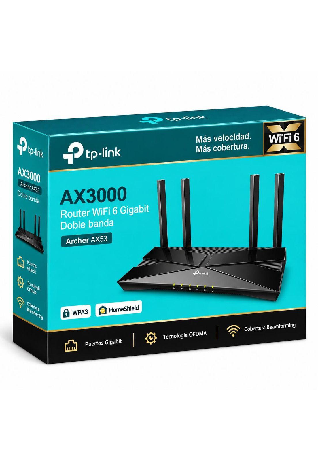 Router TP-Link WIFI 6.0 AX3000 Archer AX53 Dual Band Gigabit-7