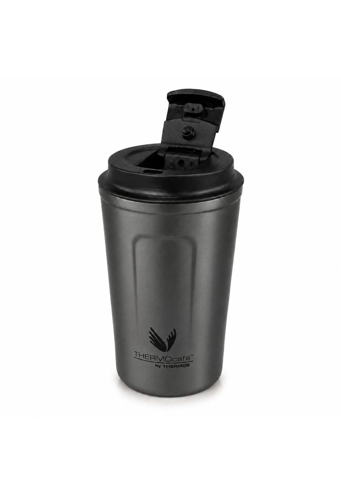 Vaso Termigo MUG Thermos Dark Gray  Acero Inoxidable 350ML-0